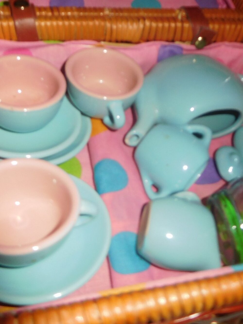 Children's Tea Basket Set